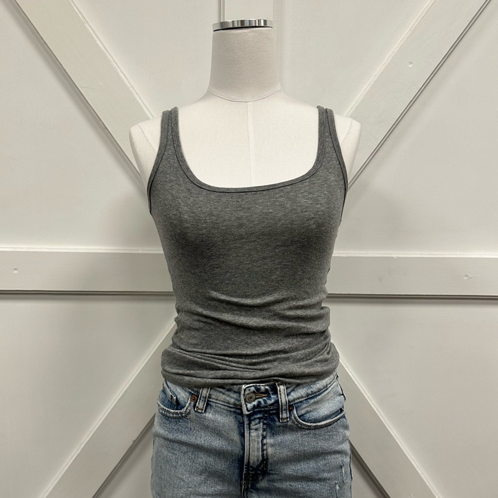 Merona XS Grey Tank Top
